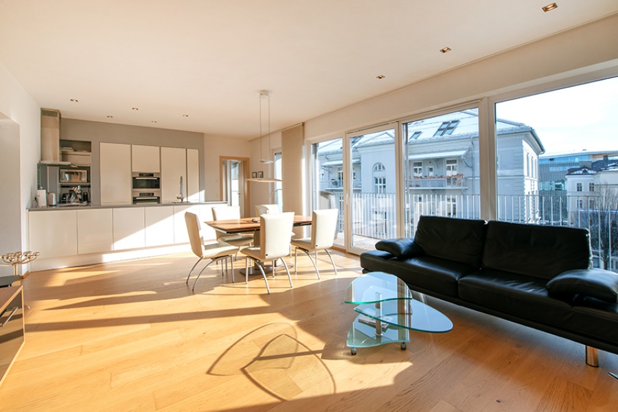 Terrassenwohnung City Life Wohnung 122 m² in SalzburgAndräviertel
