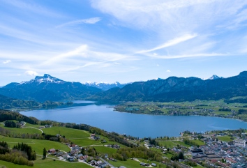 Villengrund Mondseeblick