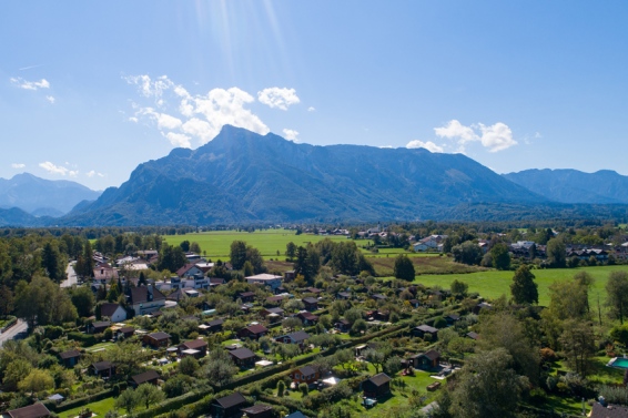 City plot Untersberg View
