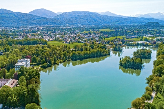 Stadtgrundstück zum Weiher