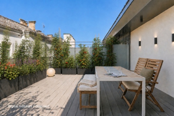 Terrassenmaisonette Stadtklang