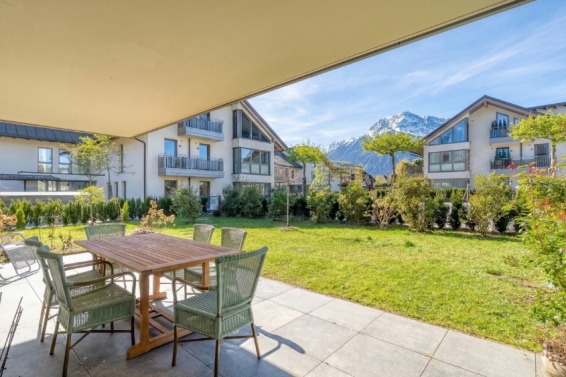 Gartenmaisonette Aquarell