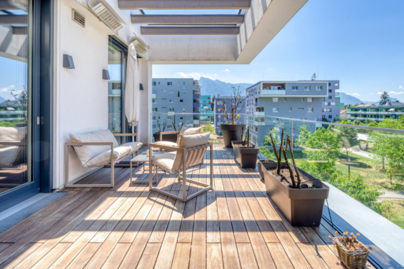 Terrassenwohnung Raumwunder